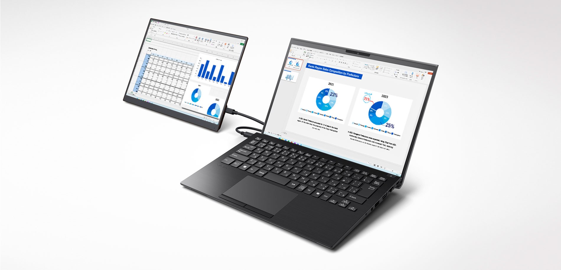 与VAIO® Vision+14结合使用时